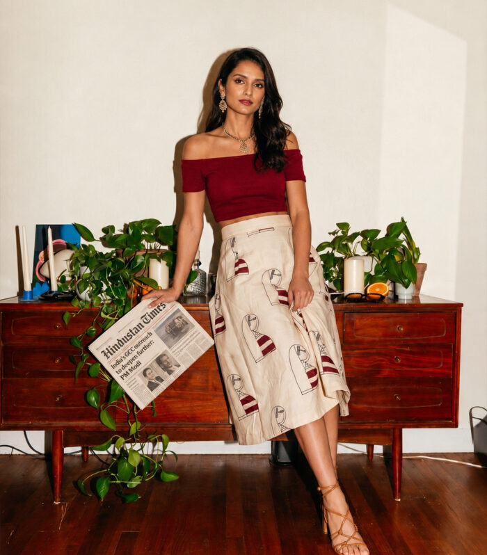 Ivory Muse Skirt