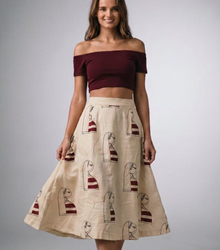 Ivory Muse Skirt
