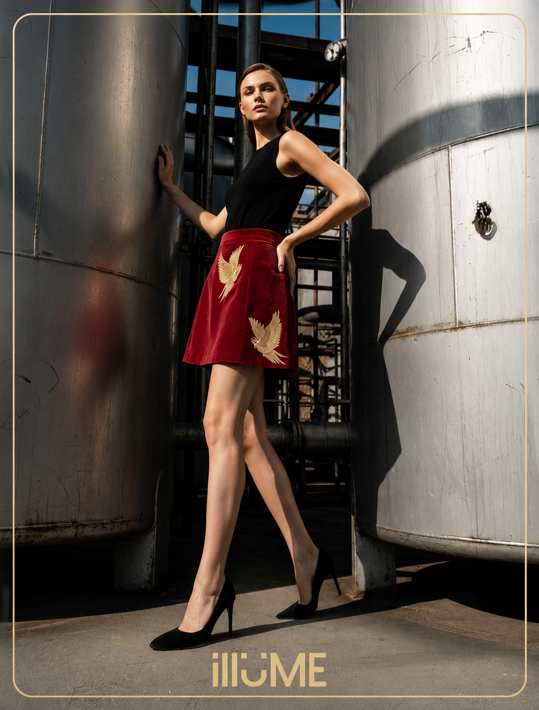 Velvet Aura Skirt - Image 2
