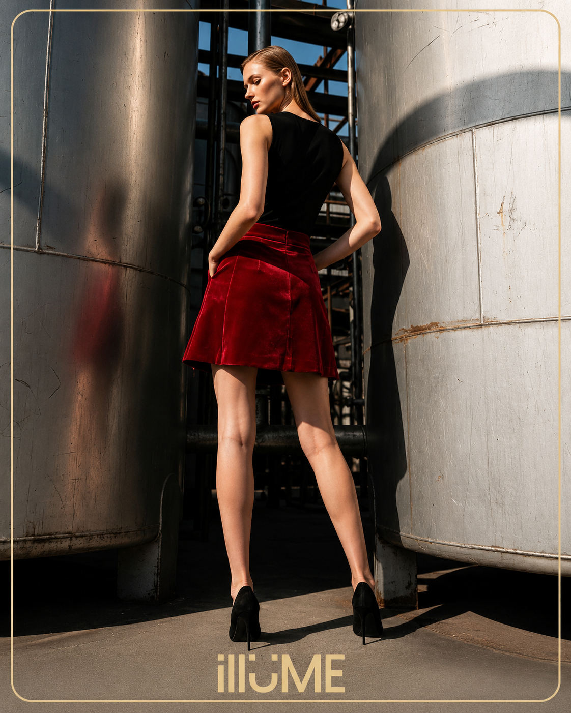 Velvet Aura Skirt - Image 3