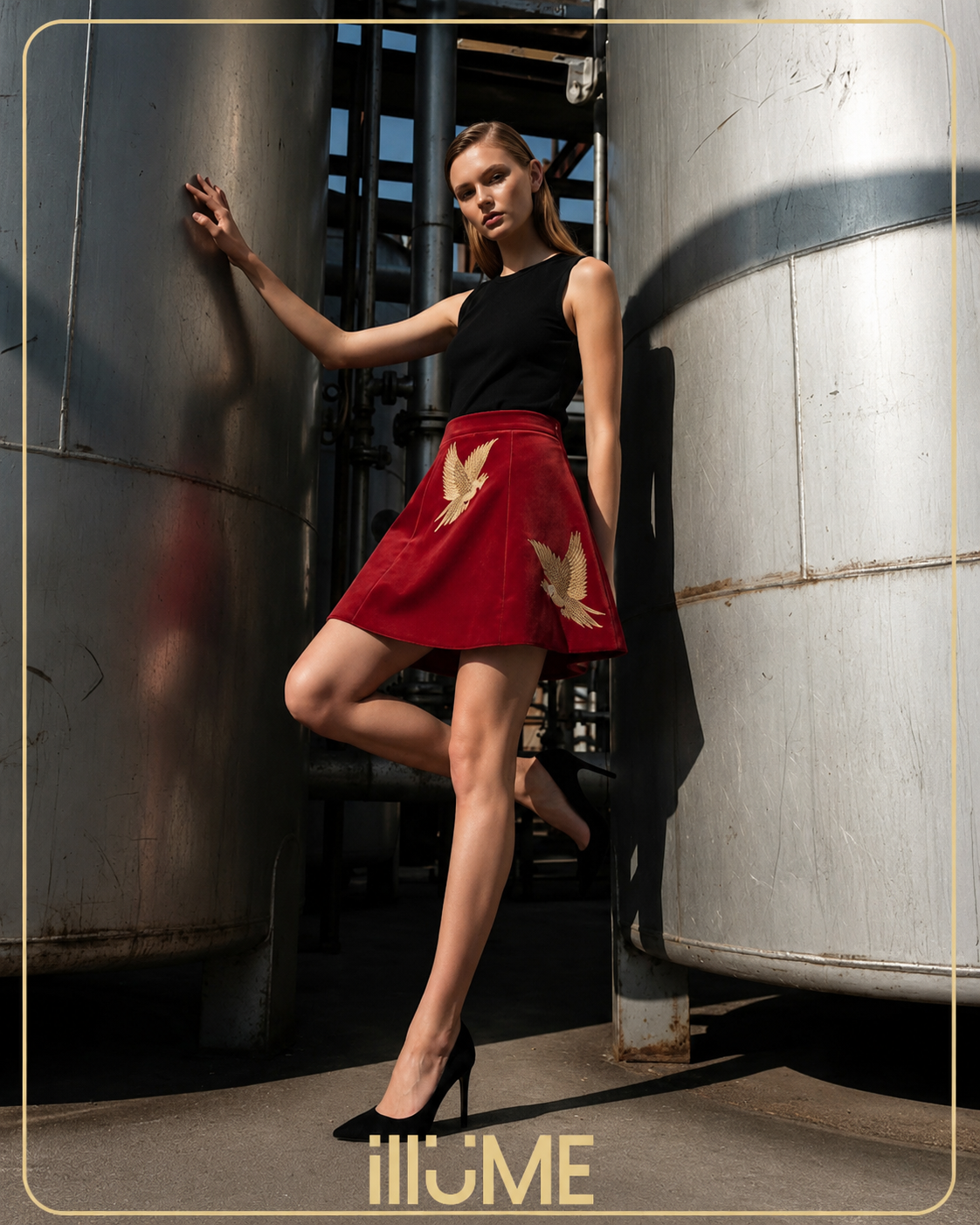Velvet Aura Skirt